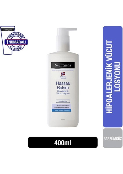 Hassas Bakım Vücut Losyonu 400 ml