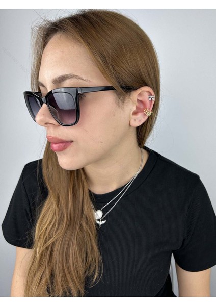 Zirkon Taşlı, Çiçek, Kulak Kıkırdak Bölgesi Bijuteri Küpe 505, Altın Renk fiyatları