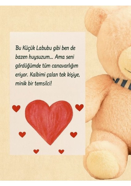 Labubu-30 cm Sevimli Canavar Peluş (Isteğe Bağlı Not Kişiselleştirilebilir) fiyatları