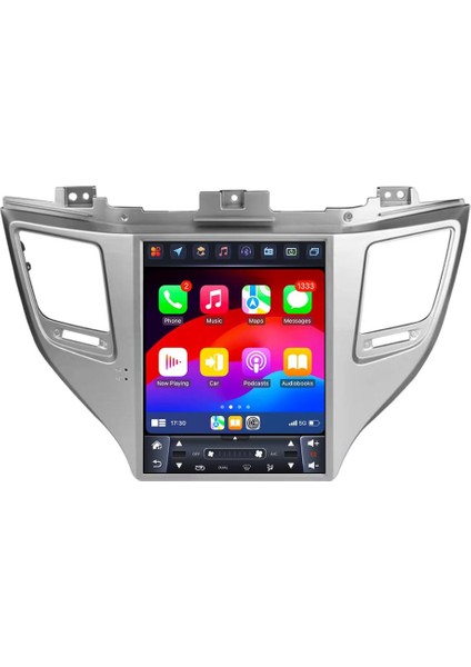 Hyundai Tucson 2k Görüntü Kaliteli Tesla 9.7 Inch Multimedya Sistemi 8+256 Myway (2015-2017) modelleri