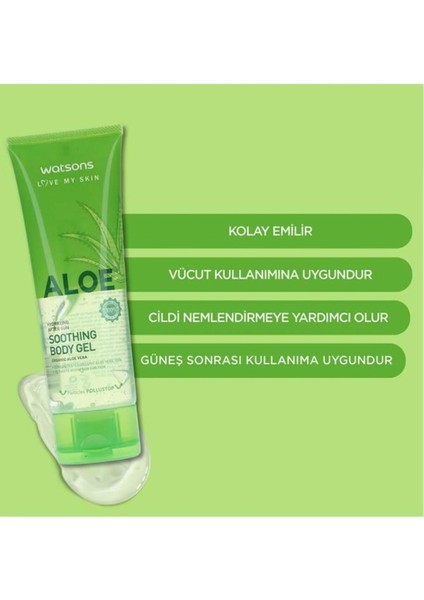 Güneş Sonrası Aloe Vera Vücut Jeli 100 ml fiyatları