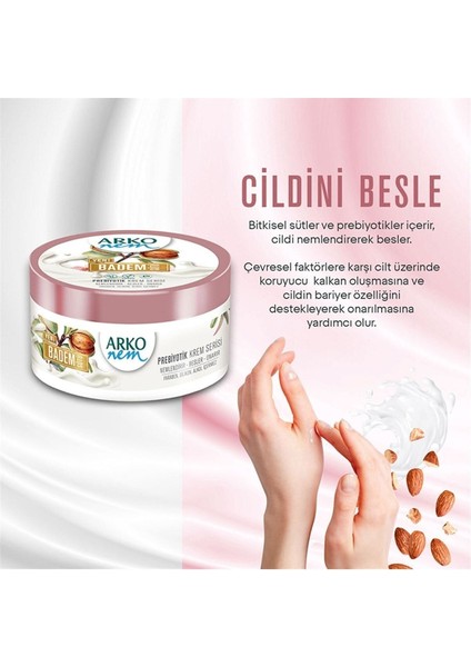 Nem Krem Prebiyotik Badem Sütü 250 ml x 3 Adet modelleri