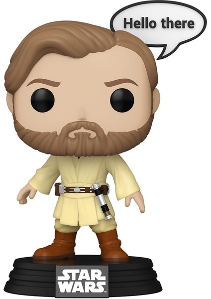 Pop Disney Star Wars Sayings - Obi-Wan Kenobi NO:781 Bobble-Head