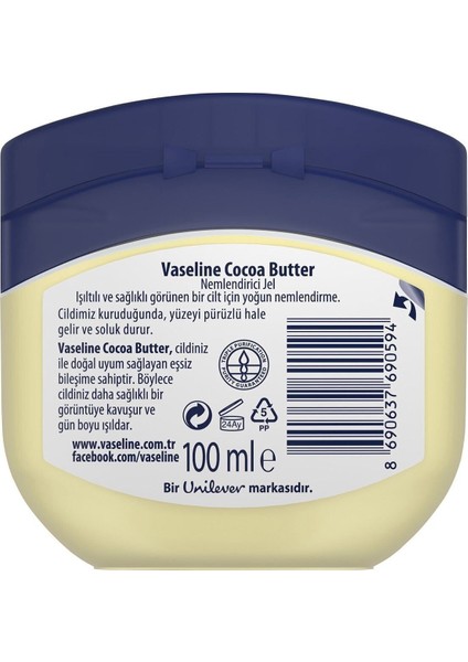 Nemlendirici Jel Krem Cocoa Butter 100 ml