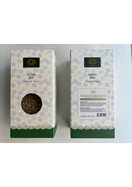Testere Dişli Aslan Pençesi, Civanperçemi, Sarıkantaron Doğal Kutu Bitki 80 Gr.