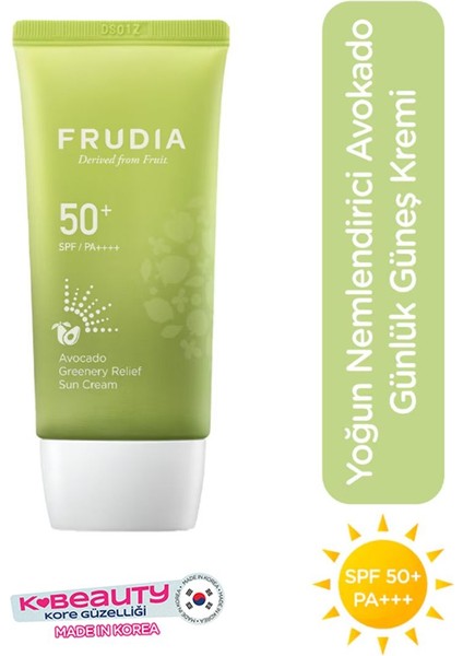 Frudıa Avocado Greenery Relief Güneş Kremi 50 gr SPF50
