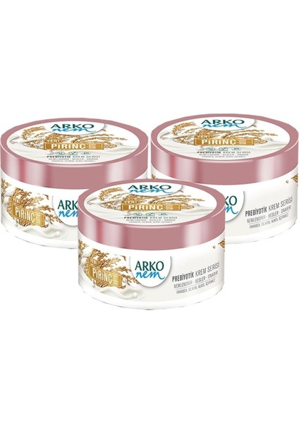 Nem Prebiyotik Krem Pirinç Sütü 250 ml x 3 Adet