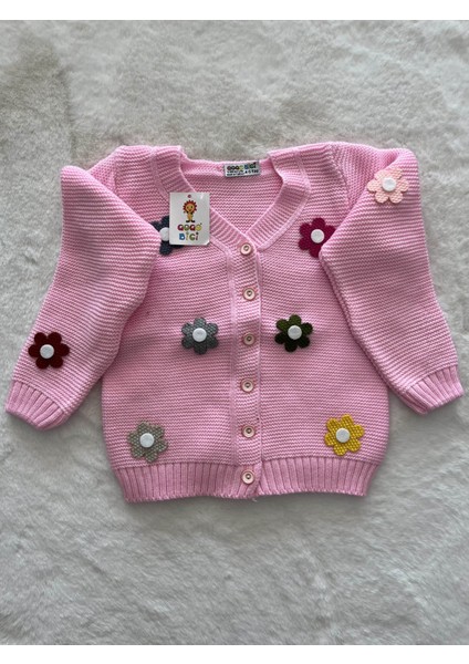 Papatyalı Örme Hırka