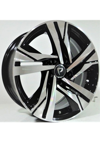 BK-5543 7*16 5*108 ET40 65.1 Black Machıned Xl