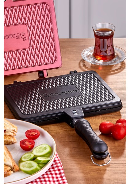 Döküm Granit Ocak Üstü El Tost Makinası modelleri