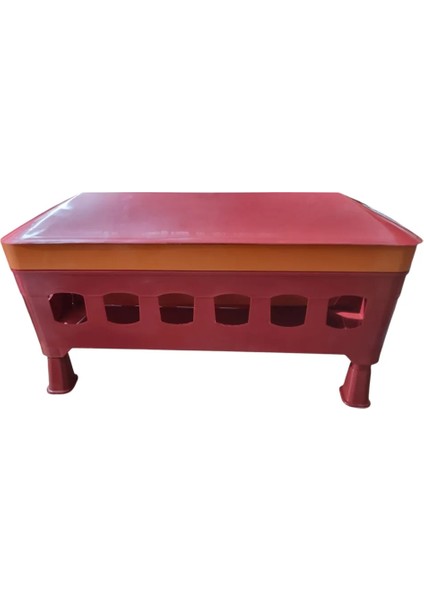 Ayaklı Hazneli Tavuk Yemlik 60 cm Güvercin Kuş Yemlik