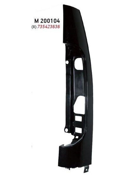 MRL200104 - Stop Plastiği Alt Sağ Tek Kapı Doblo Iı