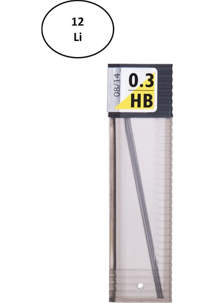 Classic 12'li Klasik Tüp 0.3 mm Hb 12'li
