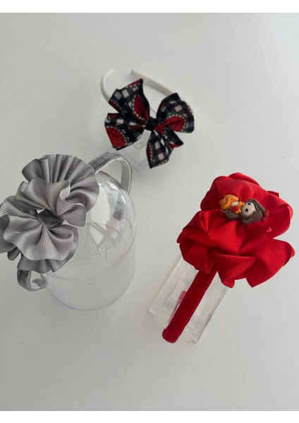 3’lü Fiyonklu Kız Çocuk Taç Seti – Renkli, Şık ve Rahat Saç Aksesuarı fiyatları