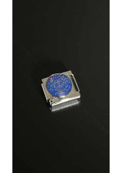 Koç Burcu, İtalyan Nom Bileklik için Çelik Charm 20, Kasa Gümüş Renk (BİLEKLİK DAHİL DEĞİLDİR!!) fiyatları