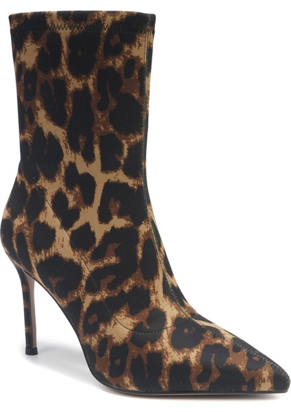 Justıce 5pr Leopar Kadın Topuklu Bot fiyatları