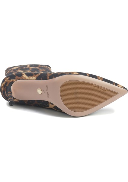 Justıce 5pr Leopar Kadın Topuklu Bot fırsatları