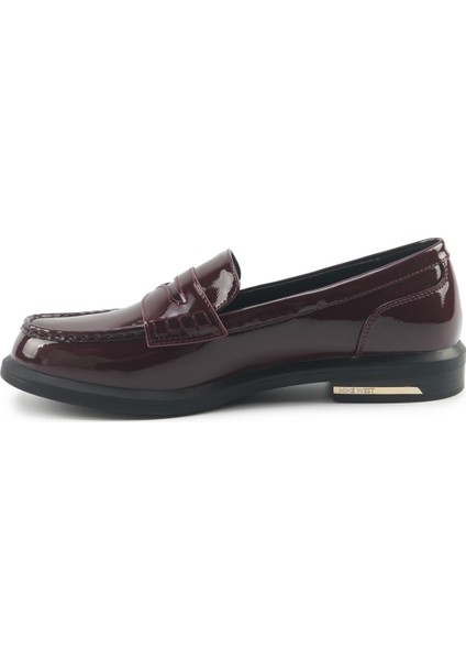 TILDA 5PR Bordo Kadın Loafer modelleri