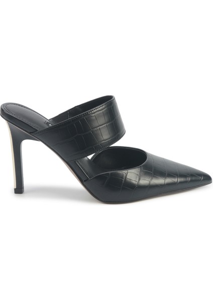 Trınıdad 5pr Siyah Kadın Topuklu Terlik