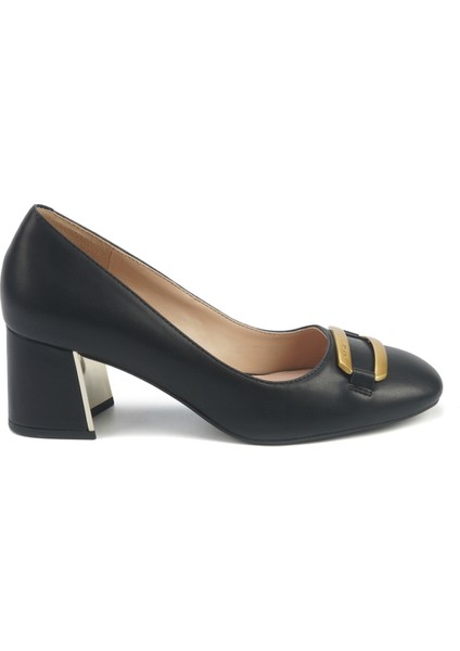 Anessa 5pr Siyah Kadın Topuklu Ayakkabı