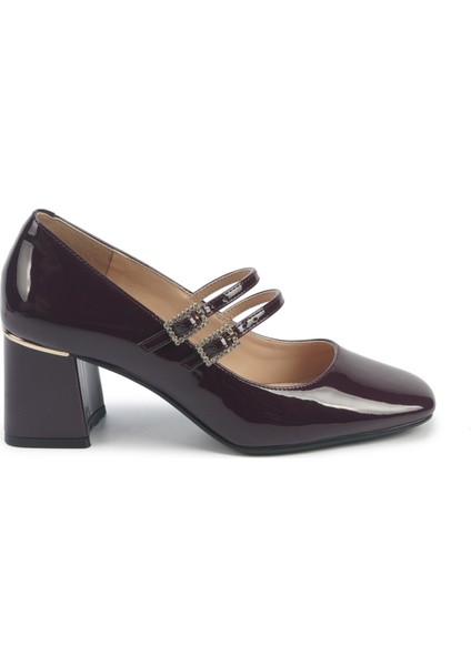 Armad 5pr Bordo Kadın Topuklu Ayakkabı