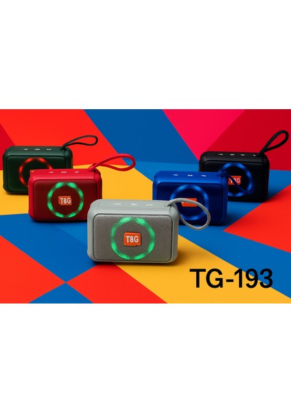 Taşınabilir Bluetooth Hoparlör T&g TG-193
