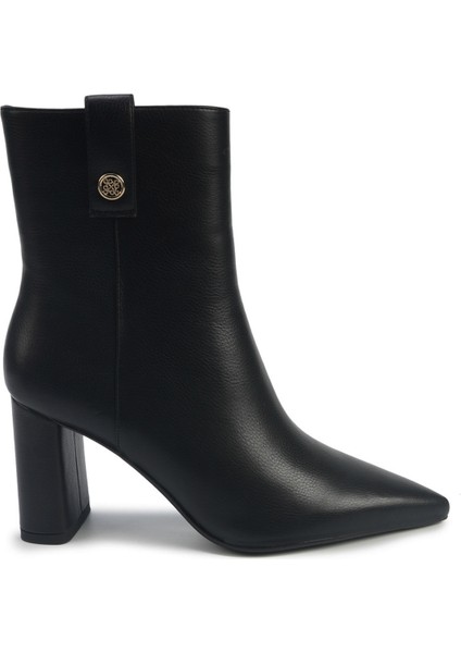 Jaen 5pr Siyah Kadın Topuklu Bot
