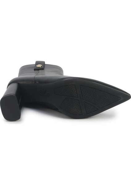 Jaen 5pr Siyah Kadın Topuklu Bot fırsatları