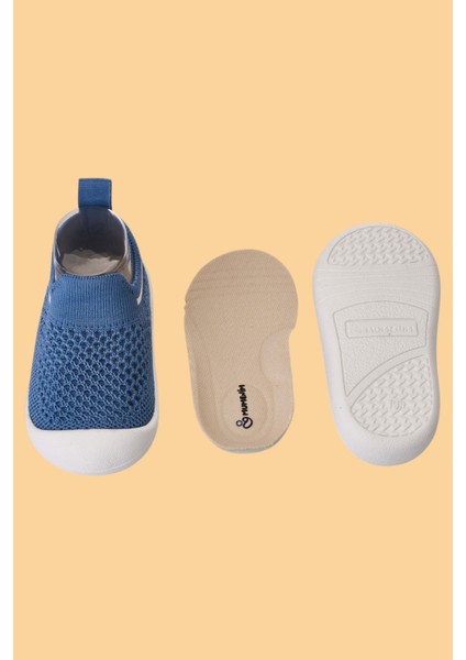 Laaleys lacivert Ortopedik Esnek Yumuşak Taban Çocuk Bebek Ilk Adım Spor Ayakkabı ve Sneaker modelleri