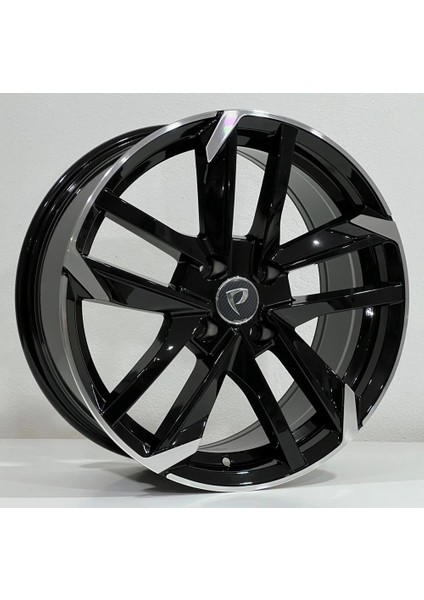 BK-5788 7*16 4*108 ET28 65.1 Black Machıned Xl