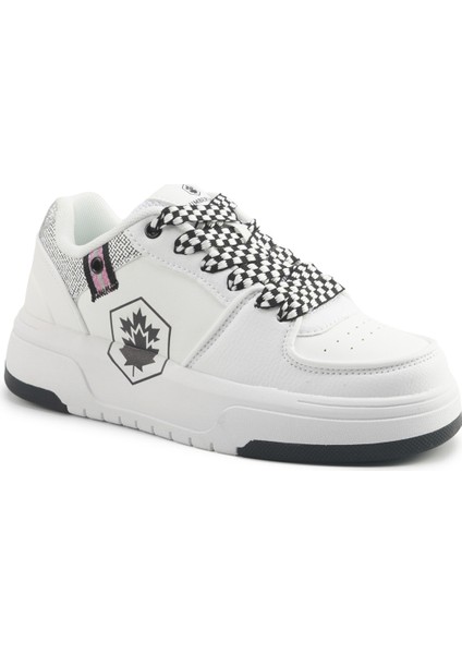 A102021848 5W Sempre 5PR Kadın Klasik Sneaker Beyaz - Siyah fiyatları