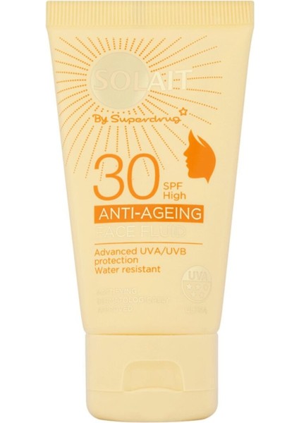 Yaslanma Karsiti Yüz Güneş Kremi Spf 30 50 ml Anti