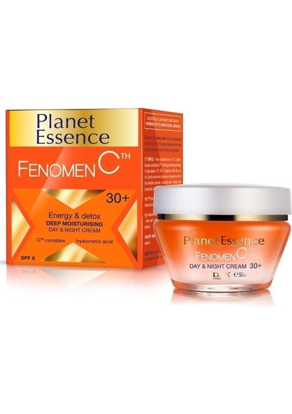 Fenomen C Yaslanma Karşıtı 30+ Gündüz ve Gece Kremi 50 ml E2