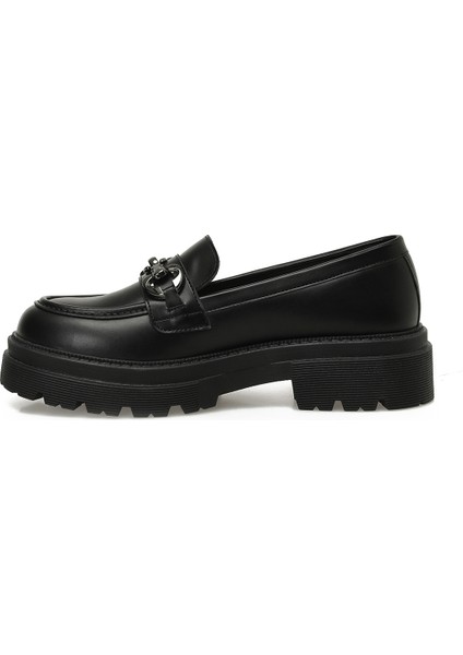 25K-2111 5pr Siyah Kadın Loafer modelleri