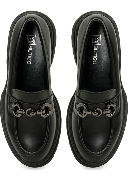 25K-2111 5pr Siyah Kadın Loafer fırsatları