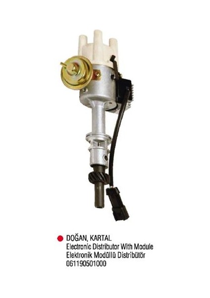 MK61190501 - Distribütör Dikey M131 Doğan Sl-Slx Komple
