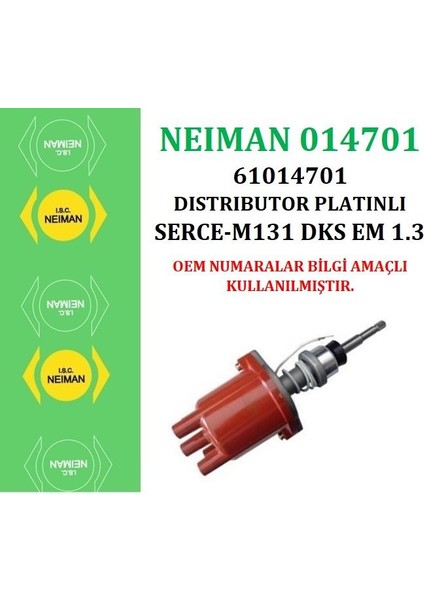 -014701 - Distribütör M131 Dks Em Platinli