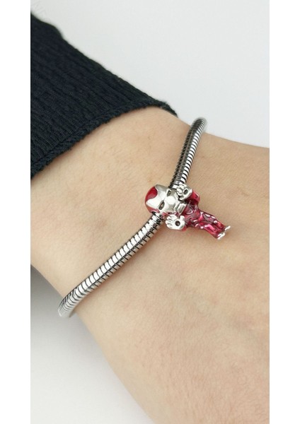 Demir Adam Karakter, Pan Bileklik için Çelik Charm 33 (BİLEKLİK DAHİL DEĞİLDİR!!) fiyatları