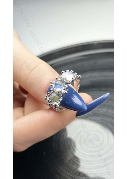 Yüzük, Zirkon Taşlı, Kararmayan Paslanmaz Çelik, Ölçü Ayarlanabilir, Gümüş Renk, Model156 fiyatları