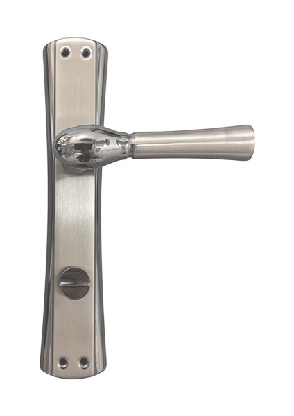 Marmaris Açmalı Füme Saten Wc Kapı Kolu-Kolay Montaj, Iç Kapı Kolu, Modern Kapı Kolu (1 Takım)-SAĞ fiyatları