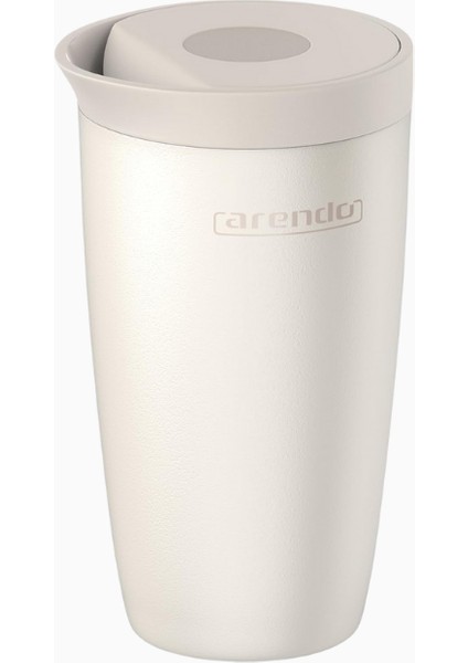 Kahve Kupası To Go Thermo 350 ML, Paslanmaz Çelik, %100 Sızdırmaz, Tek Elle Kullanım