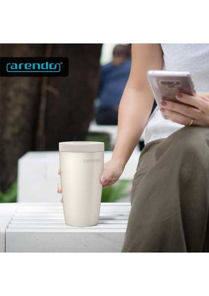 Kahve Kupası To Go Thermo 350 ML, Paslanmaz Çelik, %100 Sızdırmaz, Tek Elle Kullanım fiyatları