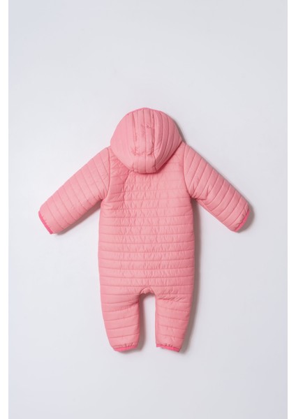 Yeni Trend Lüks Kapitone Leader Sade/şık Çift Fermuarlı Astronot/ Kozmonot -Tulum