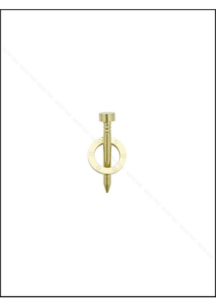 Xxx Çivi, Tiff Model, Paslanmaz Çelik Küpe 385, Altın Renk modelleri