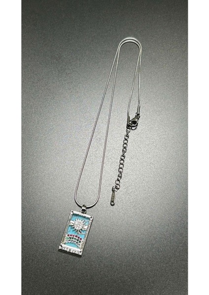 Tarot Kolye 310, Paslanmaz Çelik, Gümüş Renk modelleri