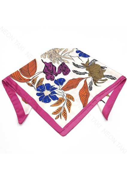Çok Renkli, Fular 1, 54cmx54cm