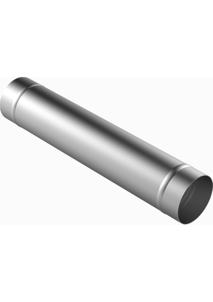 Barbekü Bacası Galvaniz Boru 200 mm - 50 cm