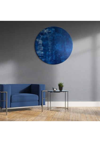 Gece Ege – Yuvarlak Akrilik Tablo 60 cm | Es Artisan Studio indirimleri