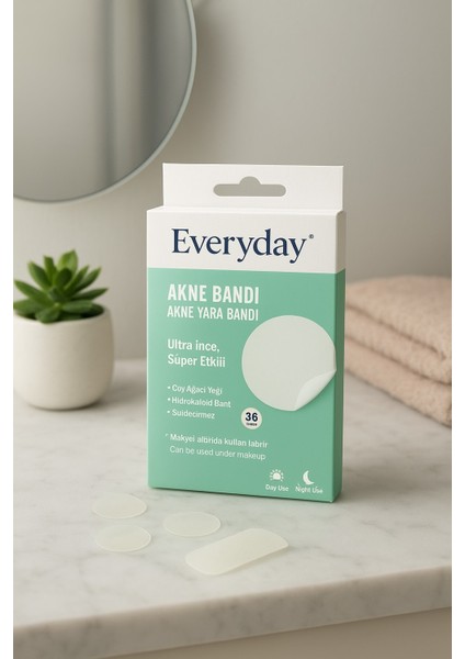 Hidrokolloid Acne Pimple Patch & Sivilce Yatıştırıcı Bant 36'lı- (3 lü Paket 3*36 adet) fırsatları