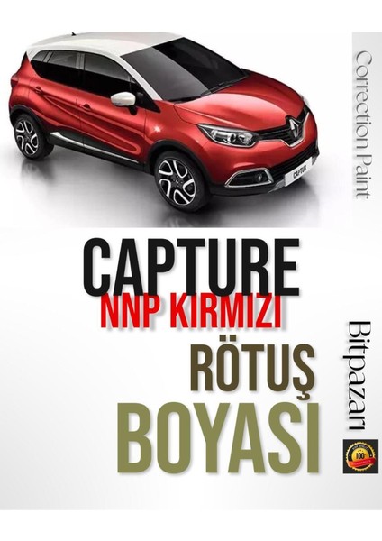 Renault Capture Nnp Sedefli Alev Kırmızı - Profesyonel Rötuş Boyası // Çift Şişe 20+20ML.